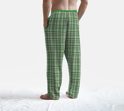 Aromantic Madras Plaid Lounge Pants