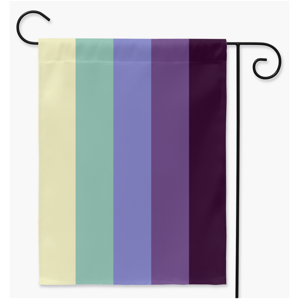 Plural Pride - V1 Yard and Garden Flags | Single Or Double-Sided | 2 Sizes