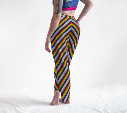 Rainbow Progress Striped Lounge Pants