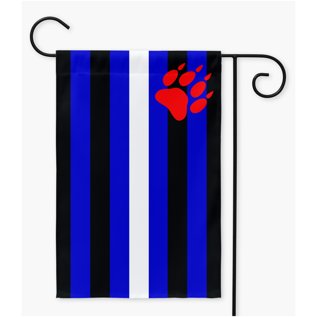 Leather Fur Pride Yard and Garden Flags  | Single Or Double-Sided | 2 Sizes