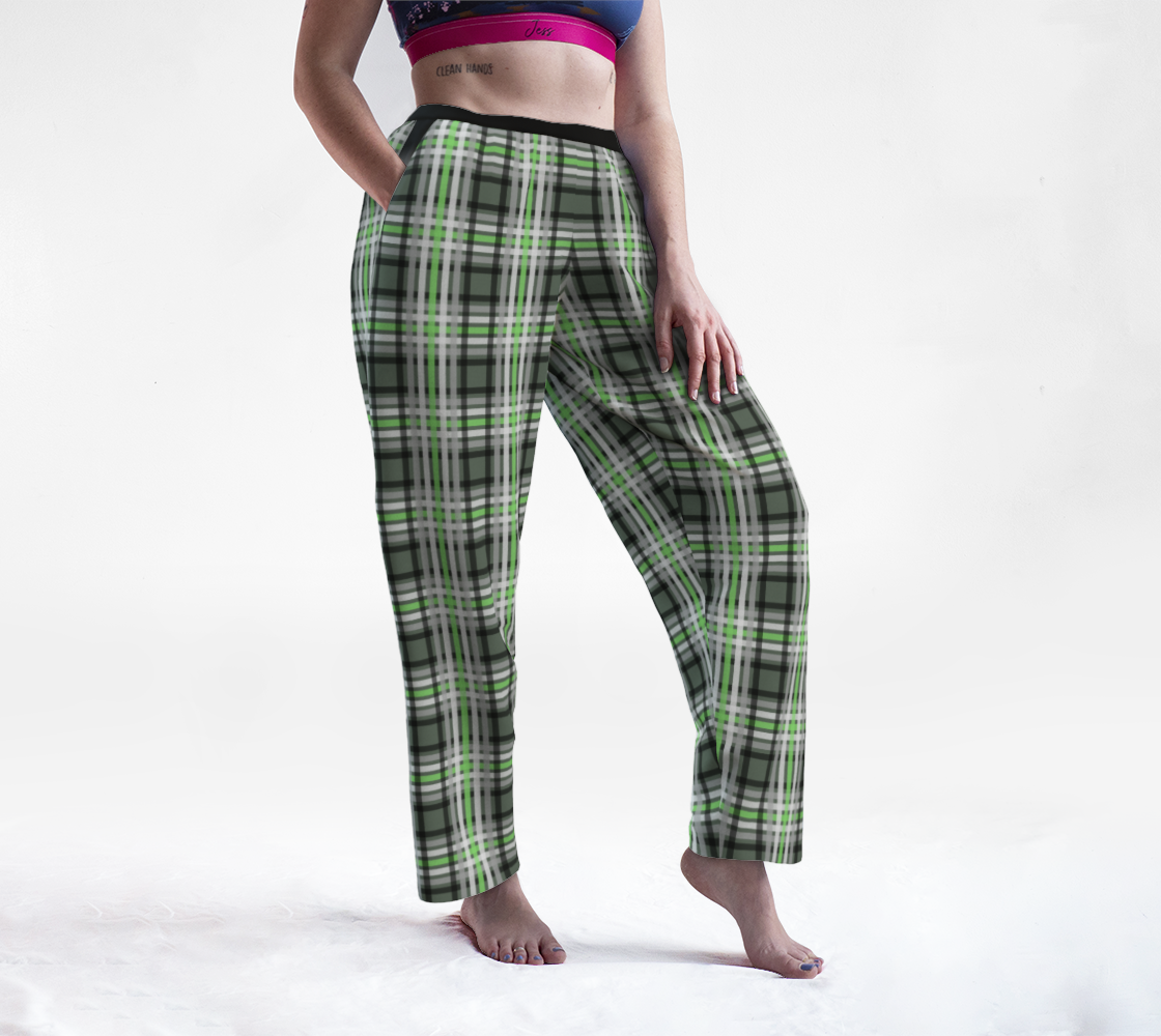 Agender Plaid Lounge Pants