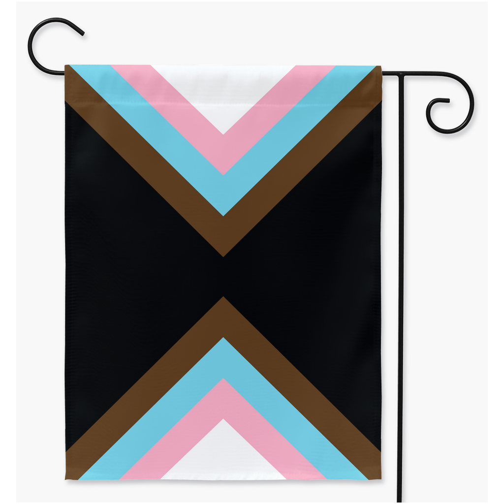 Transgender Legacy Yard and Garden Flags | Single Or Double-Sided | 2 Sizes