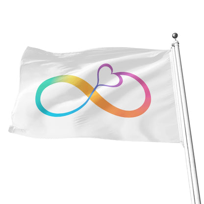 Neurodiversity - V3 All-Over Print Flag | 5 Sizes