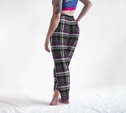 Asexual Plaid Lounge Pants