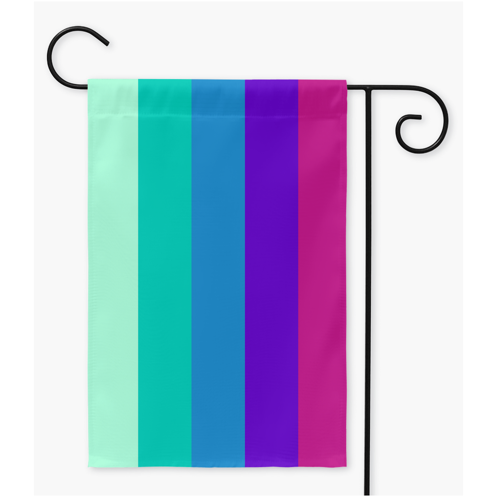 Bi-Gay Yard and Garden Flags | Single Or Double-Sided | 2 Sizes