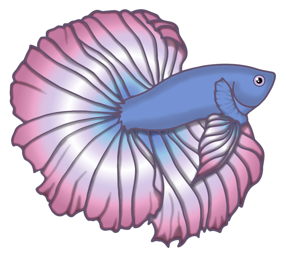 Betta Fish Airbag Mobile Phone Holder | Choose Your Colourway