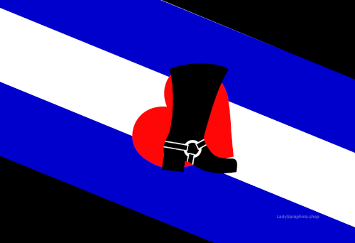 Drapeaux de main/de bureau Fetish Pride | Choisissez votre drapeau | Double face