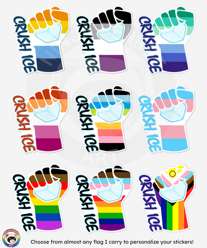 Activism Pride Stickers | Safe Space, Protect Trans Kids, Vote (Waterproof Vinyl)