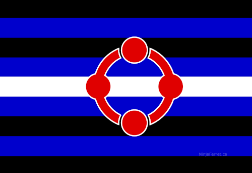 Drapeaux de main/de bureau Fetish Pride | Choisissez votre drapeau | Double face