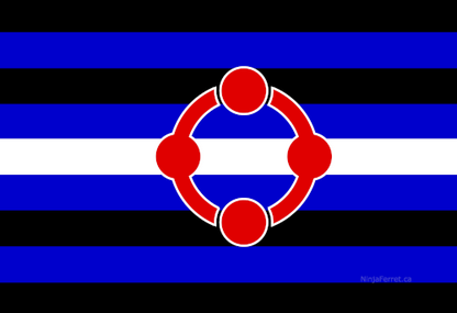 Drapeaux de main/de bureau Fetish Pride | Choisissez votre drapeau | Double face
