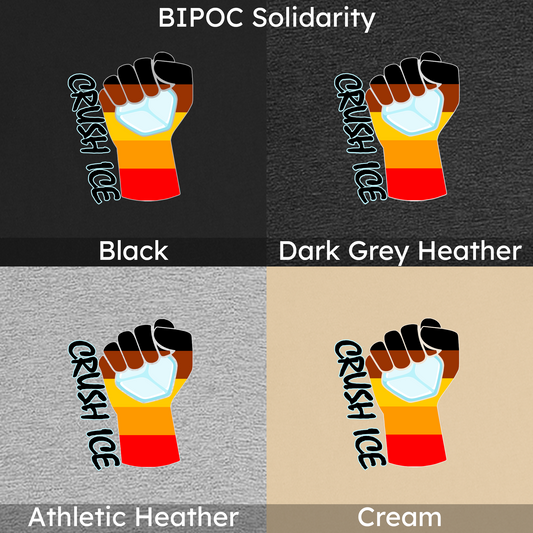 Crush ICE: Resistance & Solidarity Fitted Tee