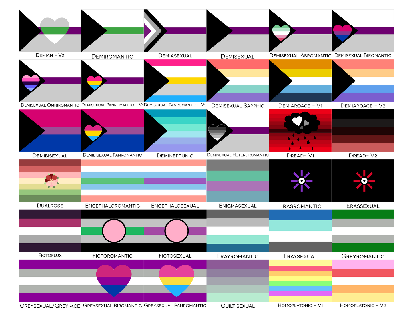 Choose Your Aroace Wall Flag | Single-Sided | 5 Sizes | Aromantic and Asexual Spectrum