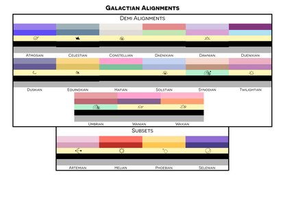 Choose Your Galactic Alignment Wall Flag | Single-Sided | 5 Sizes | Gender Identity - Galactic Alignment