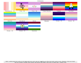 Romantic and sexual orientation pride flags, page 4 of 4: Trixensexual V3, Trixic V1, Trixic V2, Turian/Veldian, Turigirl, Two Spirit, Universic, Unlabeled, Uranic, Venusic, Vincian V1, Vincian V2, Vincian V3, Vincian V4, Viramoric.