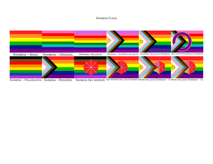 Rainbow Pride Indoor Mat | Choose Your Flag