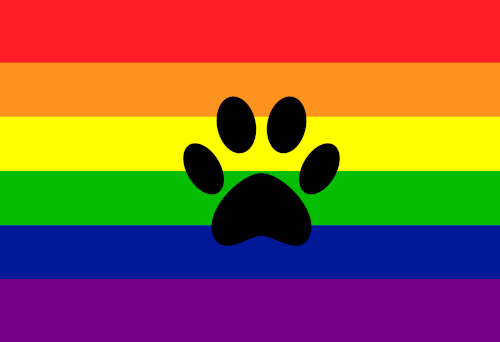 Drapeaux de main/de bureau Furry Pride | Choisissez votre drapeau | Double face