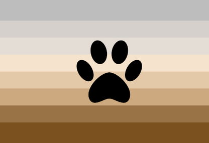 Drapeaux de main/de bureau Furry Pride | Choisissez votre drapeau | Double face