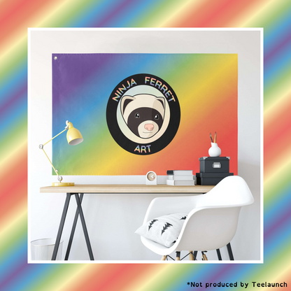 Choose Your Aroace Wall Flag | Single-Sided | 5 Sizes | Aromantic and Asexual Spectrum