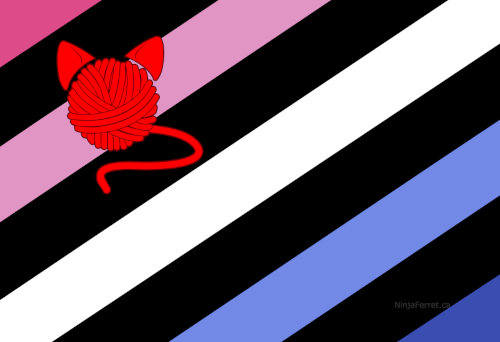 Drapeaux de main/de bureau Fetish Pride | Choisissez votre drapeau | Double face