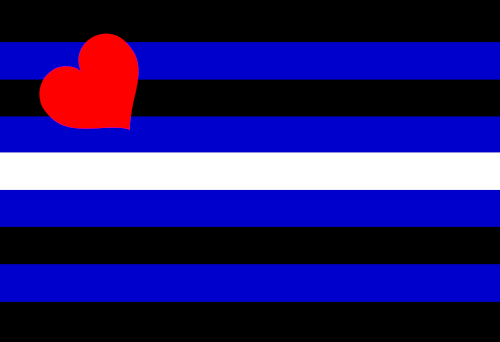 Drapeaux de main/de bureau Fetish Pride | Choisissez votre drapeau | Double face