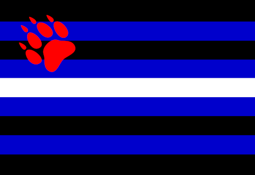Drapeaux de main/de bureau Fetish Pride | Choisissez votre drapeau | Double face