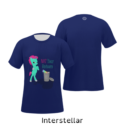 Not Your Unicorn Relaxed Fit O-Neck T-Shirt | 10 Colours | XS - 6XL