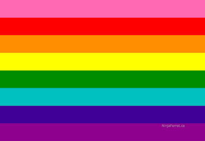 Rainbow Pride Hand/Desk Flags | Choose Your Flag