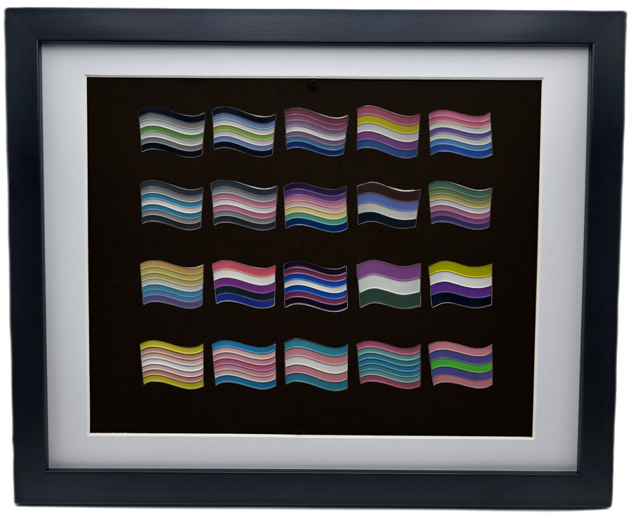 LEGACY Gender Pride Flag Enamel Pins | Choose Your Flag