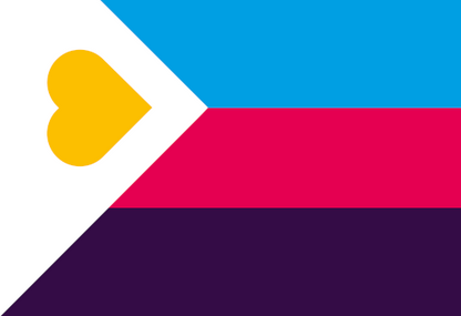 Polyamory Pride Hand/Desk Flags | Choose Your Flag