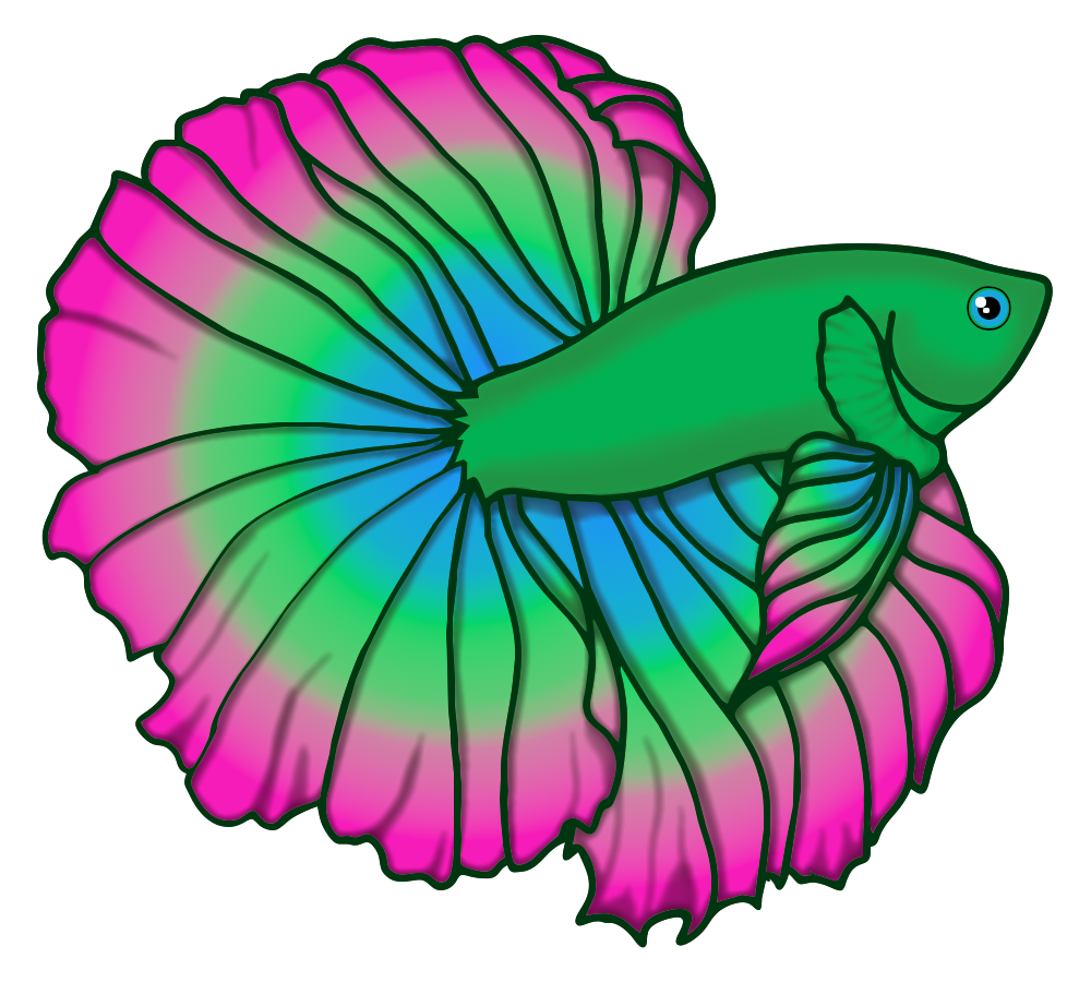 Betta Fish Airbag Mobile Phone Holder | Choose Your Colourway