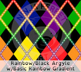 Rainbow Pride Plaid Bandanas | Choose Your Pattern