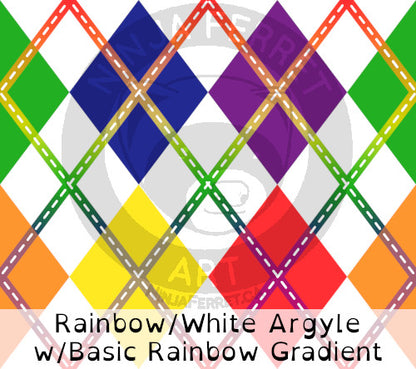 Rainbow Pride Plaid Bandanas | Choose Your Pattern