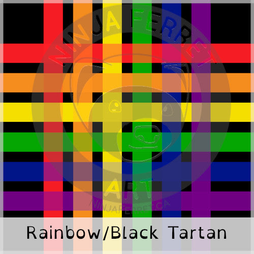 Rainbow Pride Plaid Bandanas | Choose Your Pattern