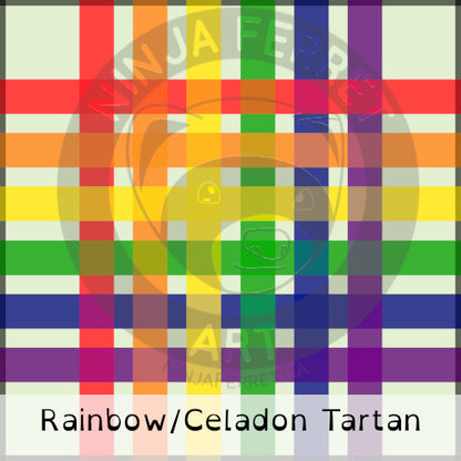 Rainbow Pride Plaid Bandanas | Choose Your Pattern