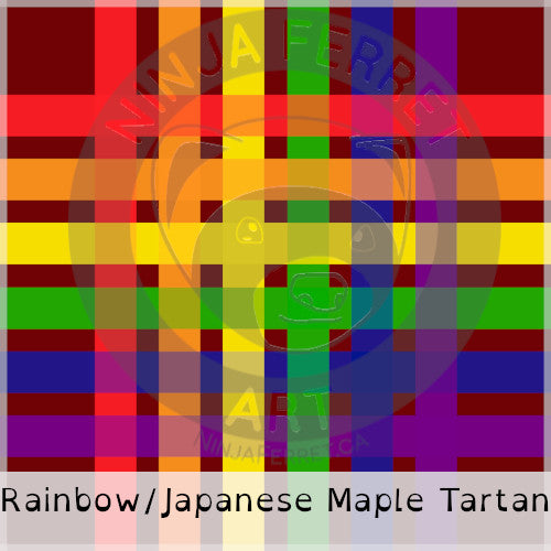 Rainbow Pride Plaid Bandanas | Choose Your Pattern