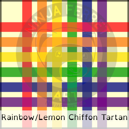 Rainbow Pride Plaid Bandanas | Choose Your Pattern