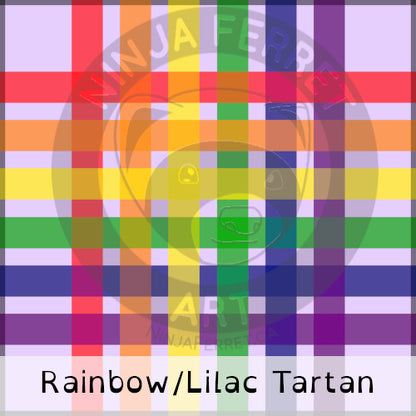 Rainbow Pride Plaid Bandanas | Choose Your Pattern