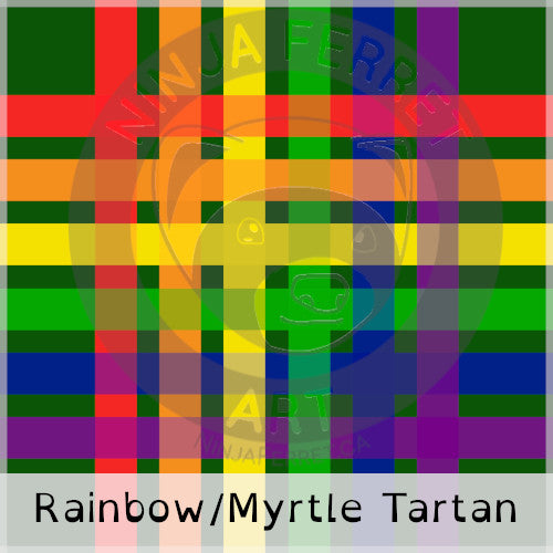 Rainbow Pride Plaid Bandanas | Choose Your Pattern