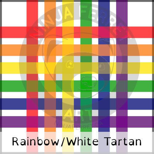 Rainbow Pride Plaid Bandanas | Choose Your Pattern