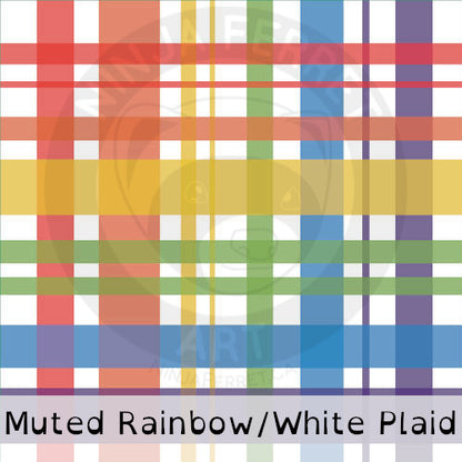 Rainbow Pride Plaid Bandanas | Choose Your Pattern