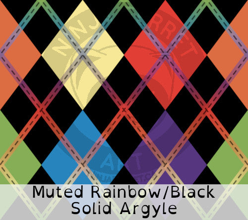 Rainbow Pride Plaid Bandanas | Choose Your Pattern