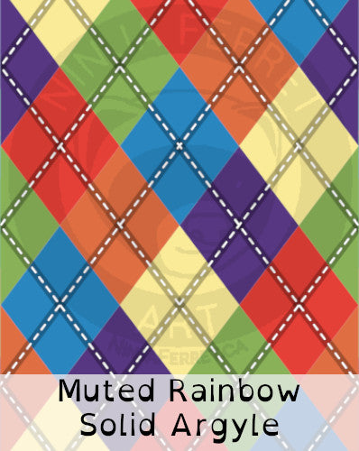 Rainbow Pride Plaid Bandanas | Choose Your Pattern