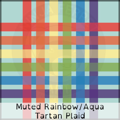 Rainbow Pride Plaid Bandanas | Choose Your Pattern