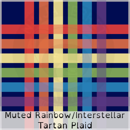 Rainbow Pride Plaid Bandanas | Choose Your Pattern