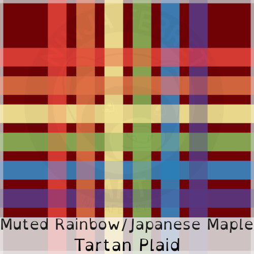 Rainbow Pride Plaid Bandanas | Choose Your Pattern