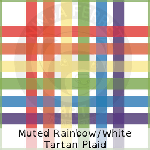 Rainbow Pride Plaid Bandanas | Choose Your Pattern