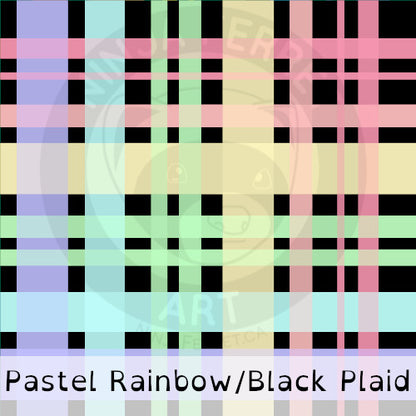 Rainbow Pride Plaid Bandanas | Choose Your Pattern