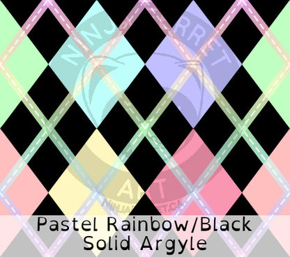 Rainbow Pride Plaid Bandanas | Choose Your Pattern