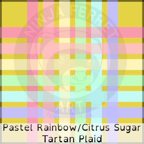 Rainbow Pride Plaid Bandanas | Choose Your Pattern