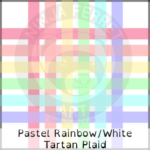 Rainbow Pride Plaid Bandanas | Choose Your Pattern